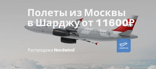 Новости - Новые даты: летим с Nordwind из Москвы в Шарджу (ОАЭ) от 11600₽ туда-обратно