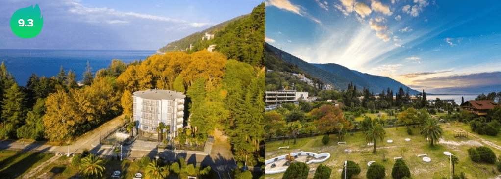 5 populārākie piedāvājumi labākajām viesnīcām Abhāzijā no reģioniem!