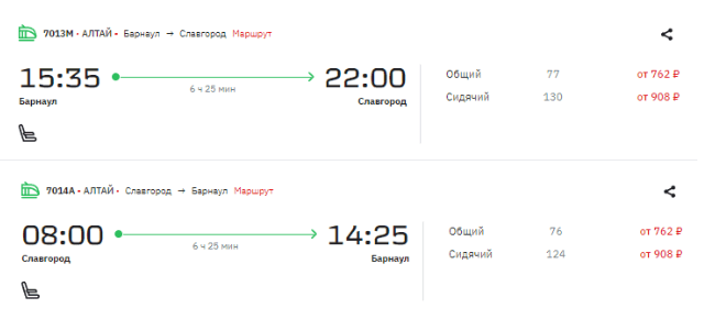 Планы на выходные: новый скорый поезд Барнаул — Славгород