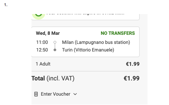 Билеты по Италии за несколько евро
