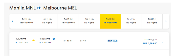 Распродажа Cebu Pacific: полеты от 88 PHP + сборы