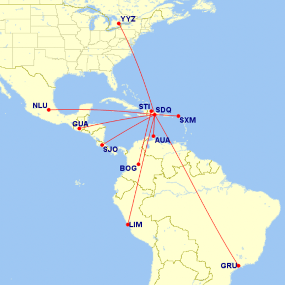 Полеты между Южной, Северной и Центральной Америкой от 90 долларов