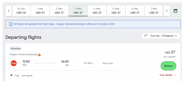 Гуд ньюс: AirAsia начнет летать по Камбодже! Билеты в два раза дешевле, чем у местных авиакомпаний