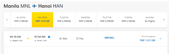 Большая распродажа Cebu Pacific: полеты за 1 PHP + сборы