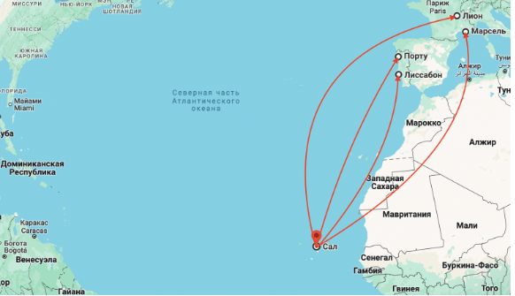 Хорошие новости: сразу два лоукостера в конце года полетят в Кабо-Верде (острова Зеленого Мыса)