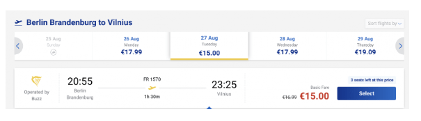 Немного акций от европейских лоукостеров: Wizz, Ryanair, Vueling и Air Baltic в игре