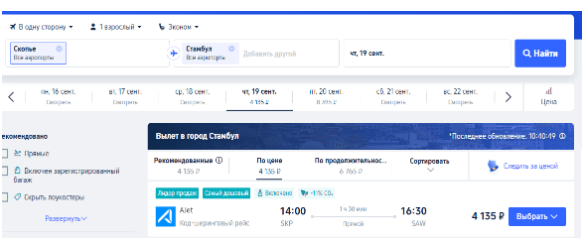 Распродажа Ajet: полеты из Европы в Турцию от 29 евро