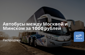 Личный опыт - Автобусы между Москвой и Минском за 1000 рублей