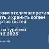 Новости - Турецким отелям запретили снимать и хранить копии паспортов гостей. Новости туризма от 11.12.2025