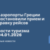 Личный опыт - Все аэропорты Греции приостановили прием и отправку рейсов. Новости туризма от 04.01.2026