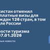 Личный опыт - Пакистан отменил бесплатные визы для граждан 126 стран, в том числе России. Новости туризма от 07.01.2026